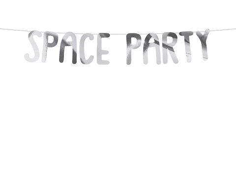 Space party girland